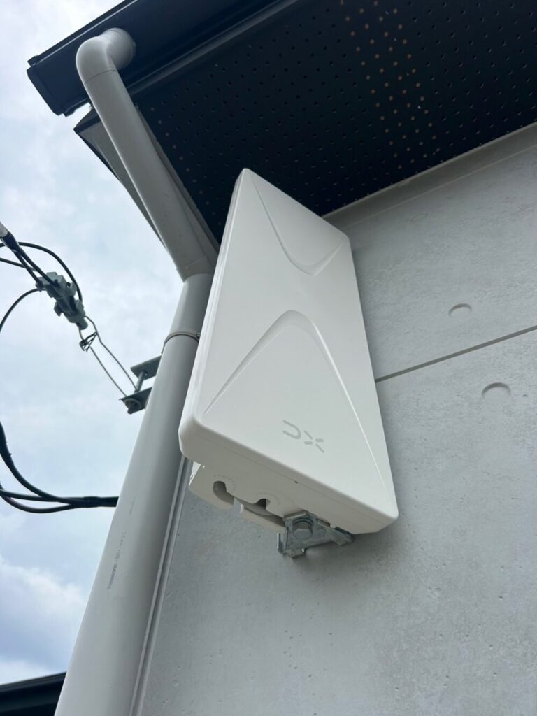茨城県常陸太田市デザインアンテナ工事