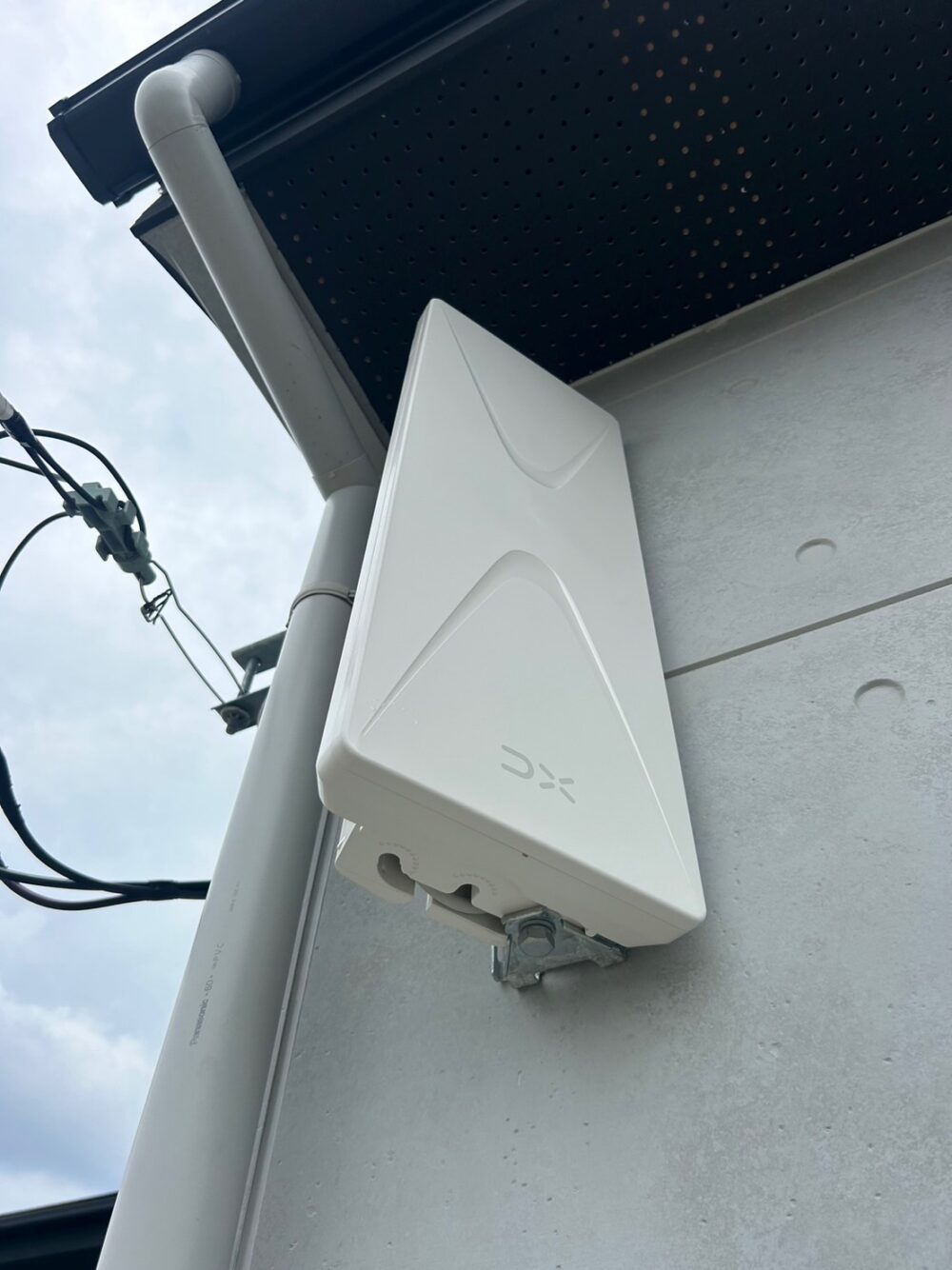 茨城県常陸太田市A様邸デザインアンテナ工事